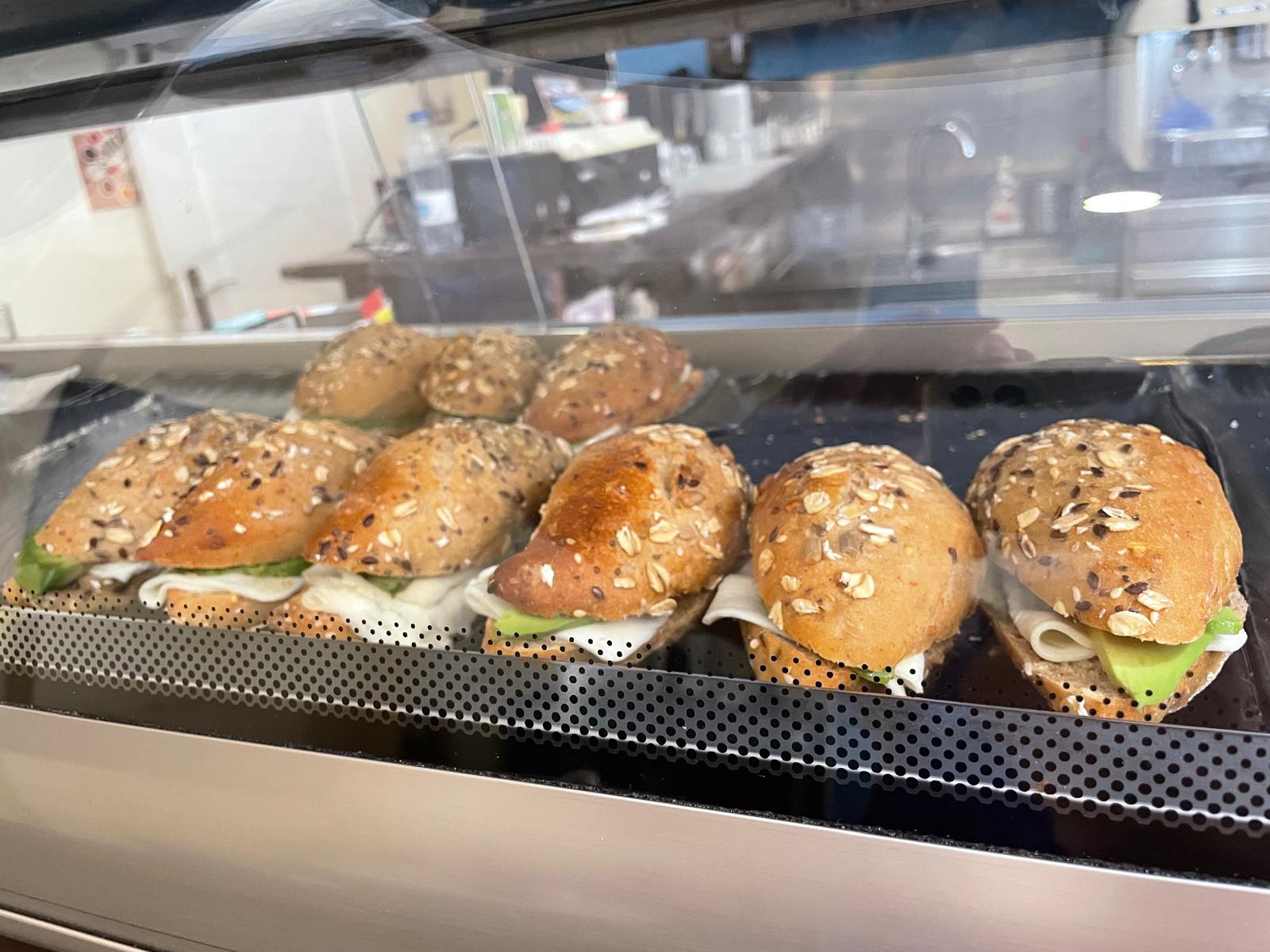 Bocadillos de pan de semillas